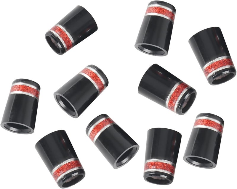 XFDACOV Golf Sleeve Ferrules Replacement Plastic Golf Club Shafts Accessory Kit Tip Size 0.370 Golf Ferrules Parallel Tip Iron Ferrules 9.3x20x14 Silver/Blue/Red/Green - Image 5
